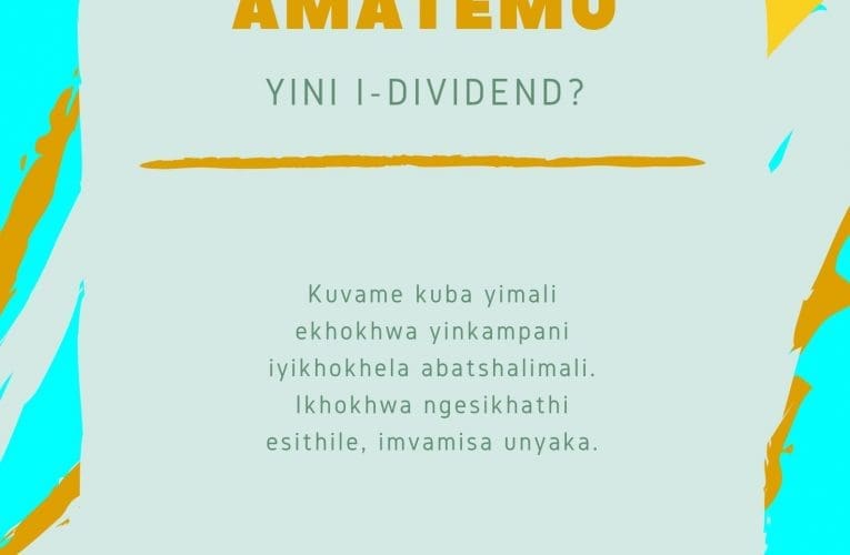 YINI I-DIVIDEND?