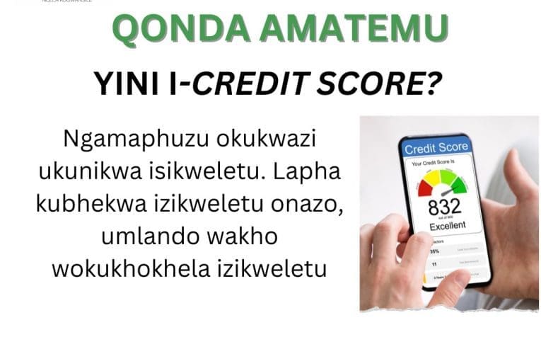 YINI I-CREDIT SCORE?