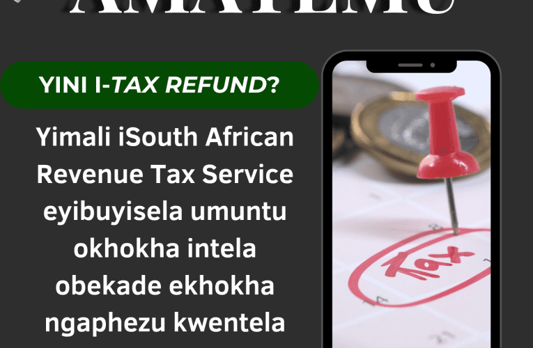 YINI I-TAX REFUND?